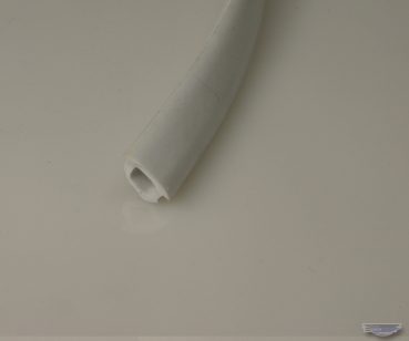 PVC-DEKOR-Abdeckleiste für Trennprofil Weiß 1l/m