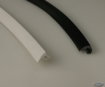 PVC-DEKOR-Abdeckleiste für Clasick FS Profile Weiß oder Schwarz 1l/m