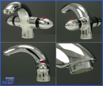 Preview: Thermostat Universal Waschbecken Armatur Bad Waschtisch Wasserhahn