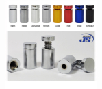 Preview: Wandabstandhalter Tafelhalter 13x19 Aluminium in verschiedenen Farben