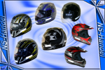 Preview: Integralhelm Motorradhelm Jethelm Cross S-M-L-XL