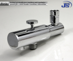Preview: BA-1 Badewanne Auslauf mit Brause Umschalter passend an 1/2Zol Armatur