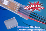 Preview: SMD LED Strip anschluss Kabel 5m einadrig Litze 0,14mm
