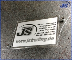 Preview: Doppelglas Acryl Schild Praxisschilder zum gestalten
