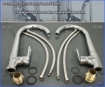Preview: Küchen Spültisch Armatur h173-a173 Wahl MODERNE Einhebelmischer
