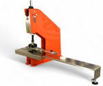 Preview: Kniehebelpresse Stanzpresse Ösenmaschine Ösenpresse mit Anschlag HP-7 Set