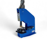 Preview: Kniehebelpresse Handpresse HP-7 mit Blech Lochstanze Set