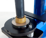 Preview: Kniehebelpresse Handpresse HP-7 mit Blech Lochstanze Set