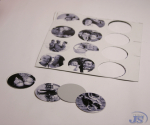 Preview: Kniehebelpresse HP-7 Blechstanze Rondenstanze Logo-Lochstanze