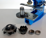 Preview: Kunststoffdeckel Stanzpresse, Blechstanze Deckel und Dosen stanze