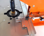 Preview: Kniehebelpresse HP-7 Stanz-Handpresse 35KN für Profile Blechlochstanzen