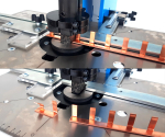 Preview: Kniehebelpresse HP-7 25KN Blech Stanz Handpresse Schnellwechselaufnahme