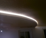 Preview: Spanndecken Stufen Insel Profil PVC Luxury 2 m (9,86€ - 1m)