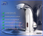 Preview: Luxus Infrarot Waschtisch Armatur mit Temperaturegler