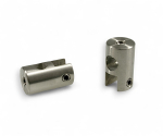 Preview: Plattenhalter Schilderhalter aus V2A rostfreies Edelstahl 10mm