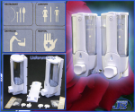 Preview: Seifenspender Doppel Wand Dispenser  9015-2