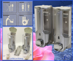 Preview: Seifenspender Doppel Wand Dispenser  9015-2