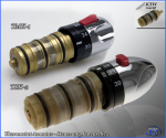 Preview: TG-1-2 Ersatz Thermostatgriff Armatur Griff verchromt