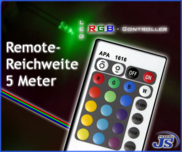 RGB 24key Infrared Controller mit Fernbedienung