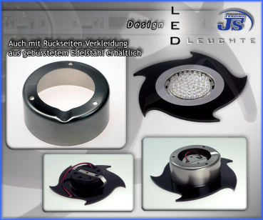Design Einbau Leuchte LED Downlight 60 Einbaustrahler LED 12V Weiss