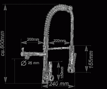 Spültisch Küchen Armatur Pro NOVA