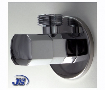 Eck-Anschlußventil mit 1/2" x 1/2"Gewinde mk-ev01