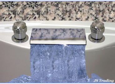 Wannenrandarmatur Wasserfall  Badewannen Armatur