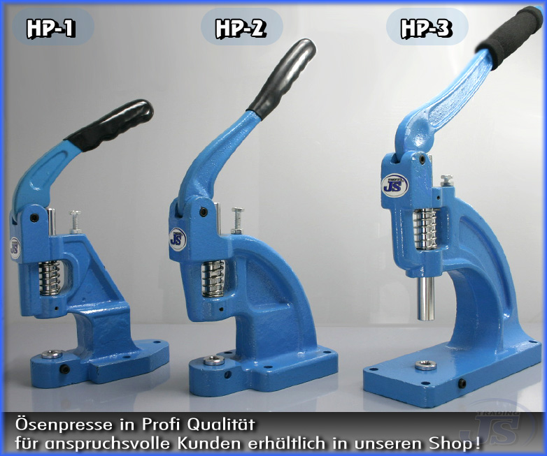 Ösenwerkzeug 17 mm Hebelpresse Handpresse Typ New Stock für Ösen Presse Öse 