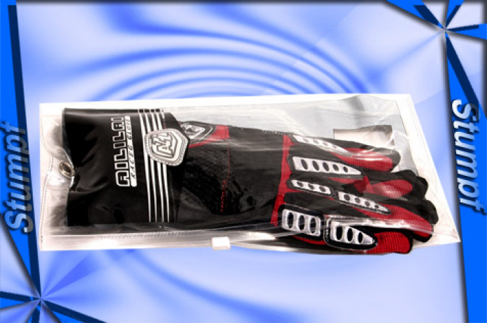 Handschuhe MG008-L RED/BLACK/(WHITE)
