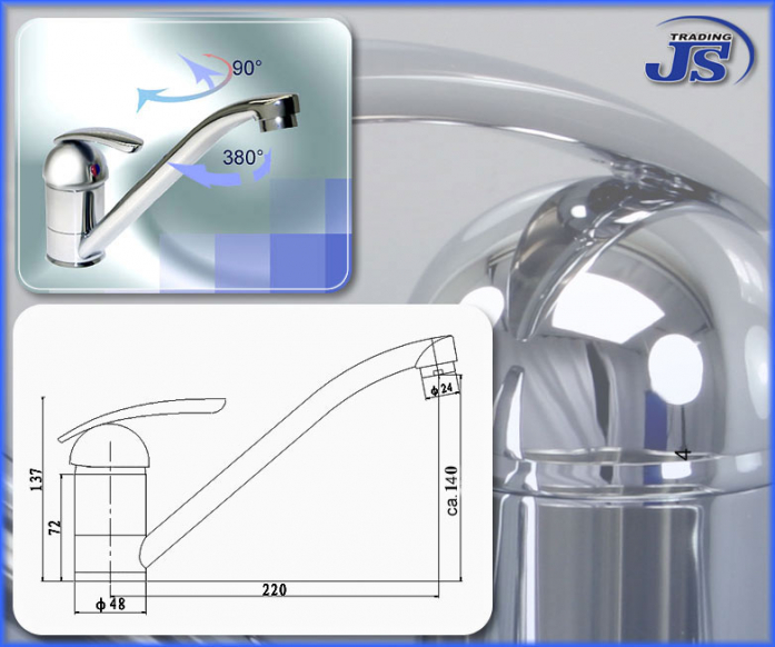Küchen Spültischarmatur  Q414-2