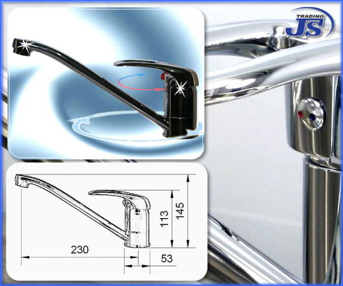 Spültischarmatur Design Küchen Wasserhahn gh414-4