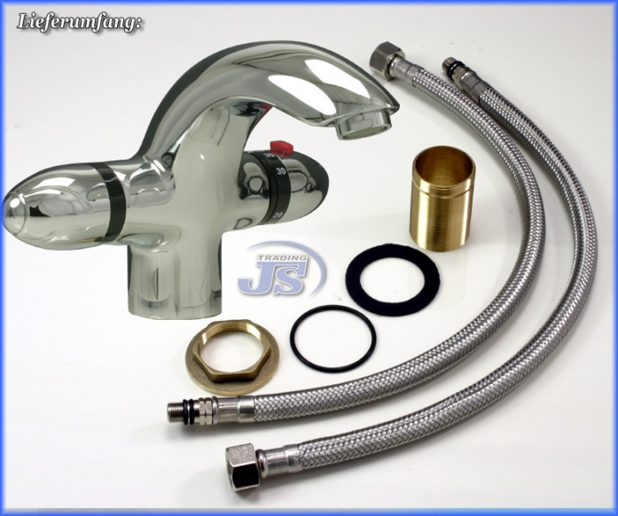 Thermostat Universal Waschbecken Armatur Bad Waschtisch Wasserhahn