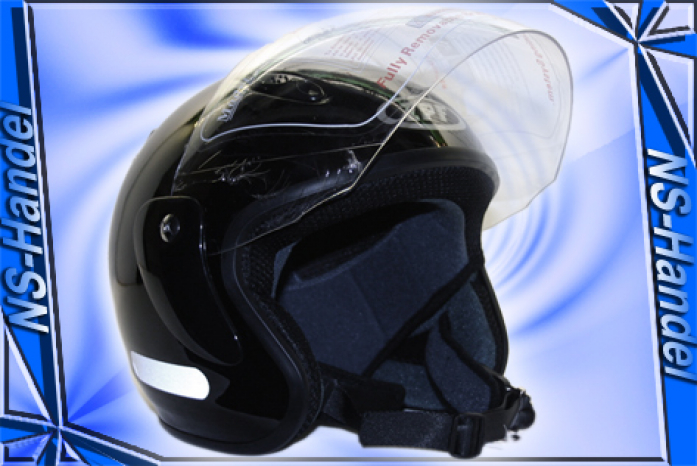 Jethelm Motorradhelm 601BLACK-S-M-L-XL