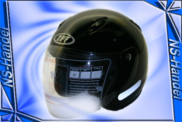 Jethelm Motorradhelm 601BLACK-S-M-L-XL