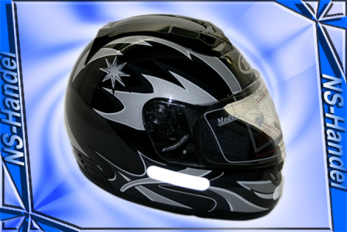 Integralhelm Motorradhelm 3881BLACK-S-M-L-XL