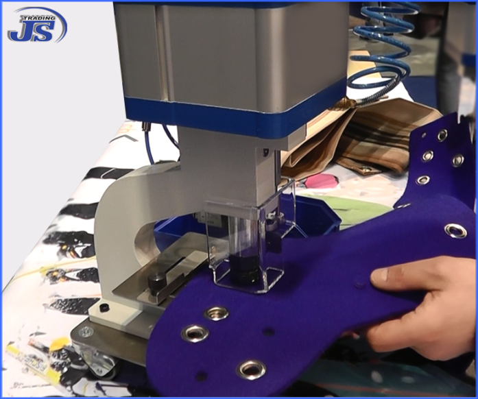 Airpress pneumatische Luftdruck Stanz- und Ösenpresse Selbstschneidende Presse