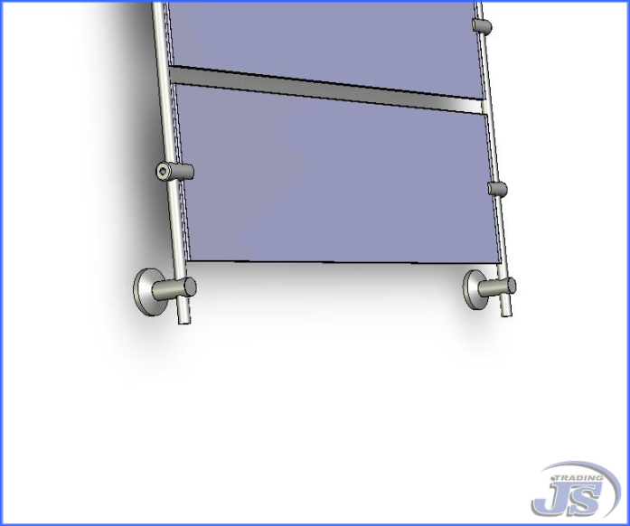 Schildersystem Acrylglas Doppelschild Praxisschider für Papiereinlagen