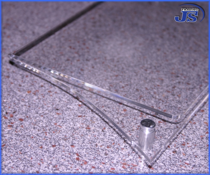 Doppelglas Acryl Schild Praxisschilder zum gestalten