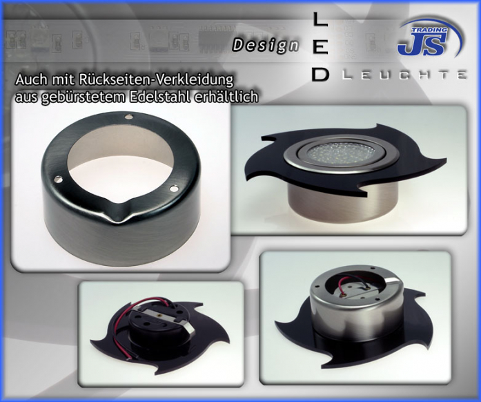 Design Einbau Leuchte 52 LED 230V Einbaustrahler  LED-Einbauleuc?hte 3,5Watt