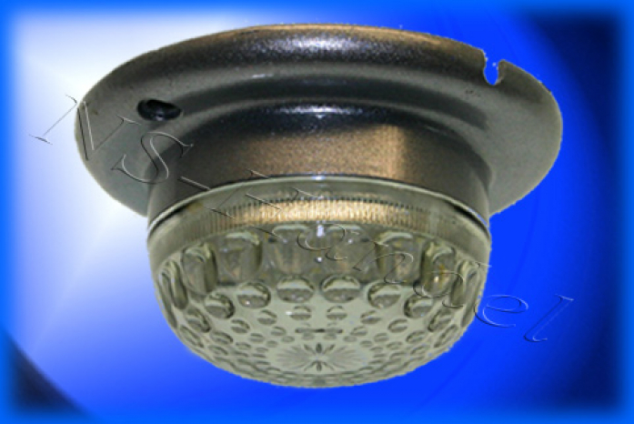Aufbauleuchten Unterbauleuchte G75c 12V 36 LED Silber (6400K)