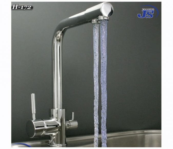 Wasserfil?ter Osmose Spültisch Armatur 3 Wege ECO Einhebelmischer NEU