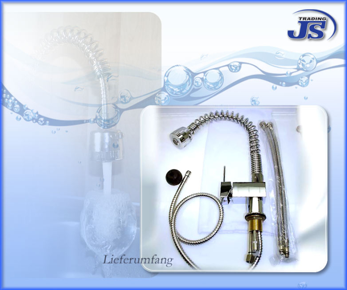 Niederdruck Küchen Design Spültisch Armatur 2f Handbrause Schlauch