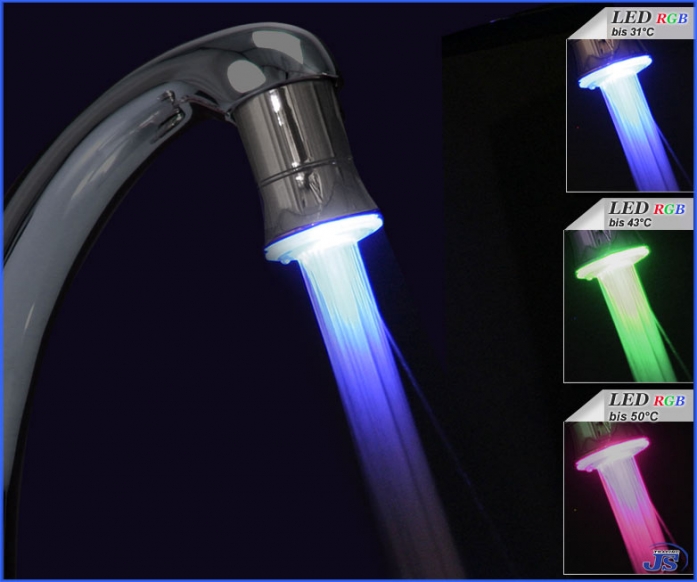 A3C1 Sensoren  Wasser Für  Temperatur  LED  Wasserhahn  LED  Wasserhahn 
