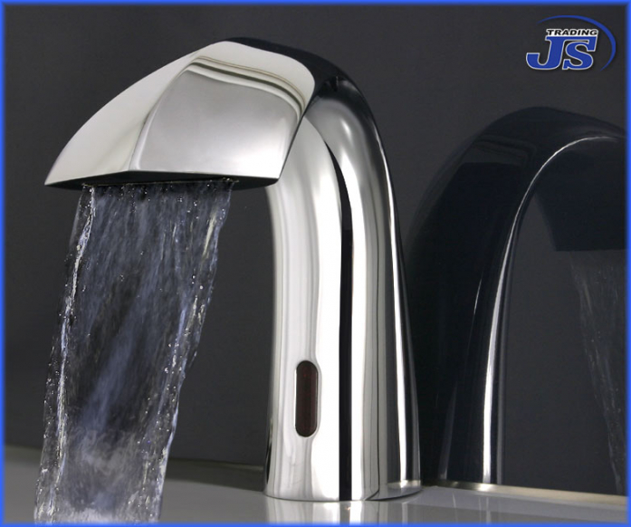 Wasserfall Luxus Design Infrarot Waschtisch Armatur